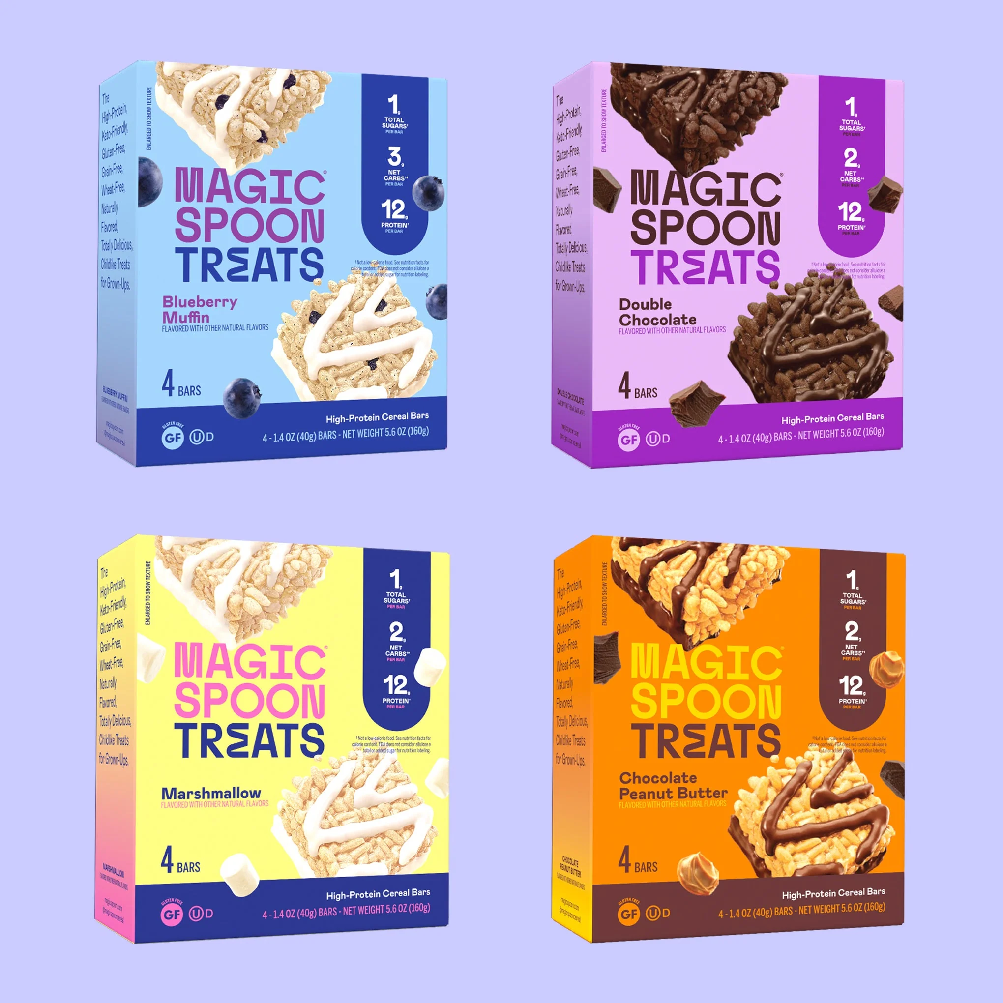 Treats Sampler Pack - 16 Cereal Treats (4 Boxes) (TTS) - Image 3