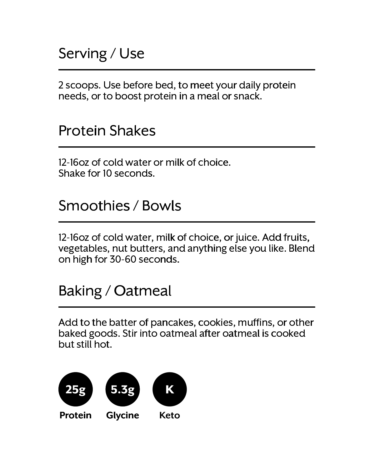 Unflavored Casein Protein Powder - Image 7