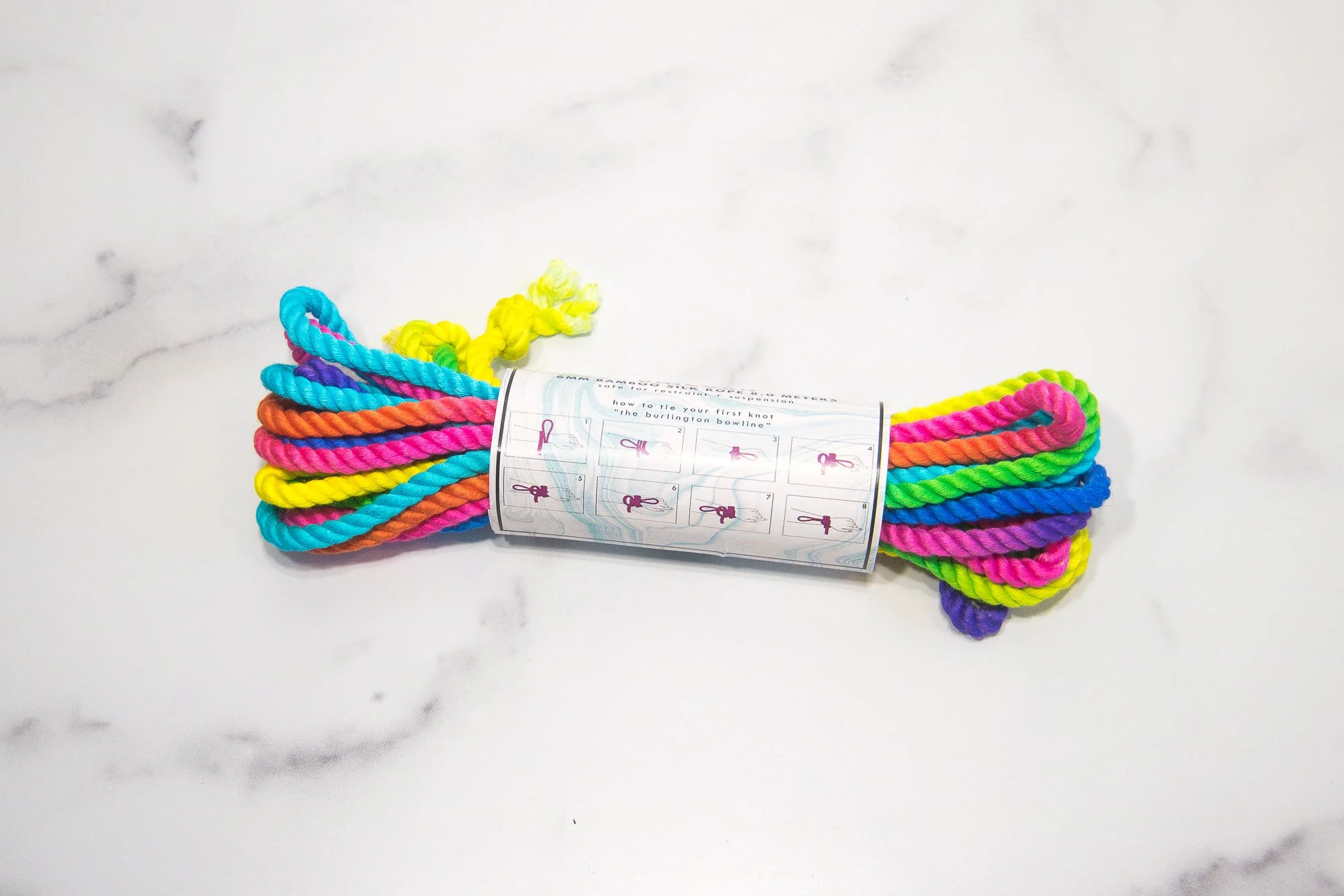 Unicorn Rainbow Bondage Rope by Dame Products - Image 4
