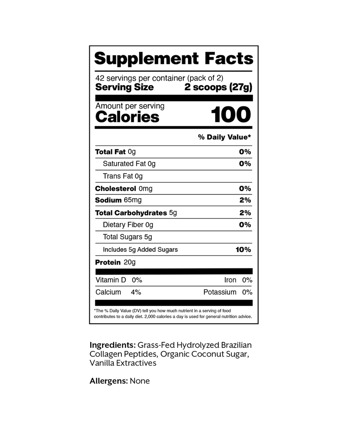 Vanilla Collagen Peptides - Image 5